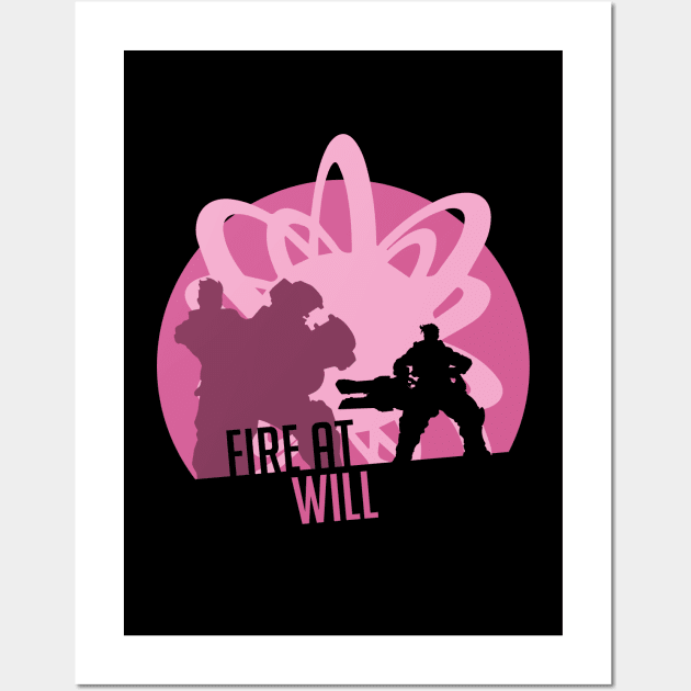 Overwatch - Zarya - Graviton Surge Wall Art by alcateiaart